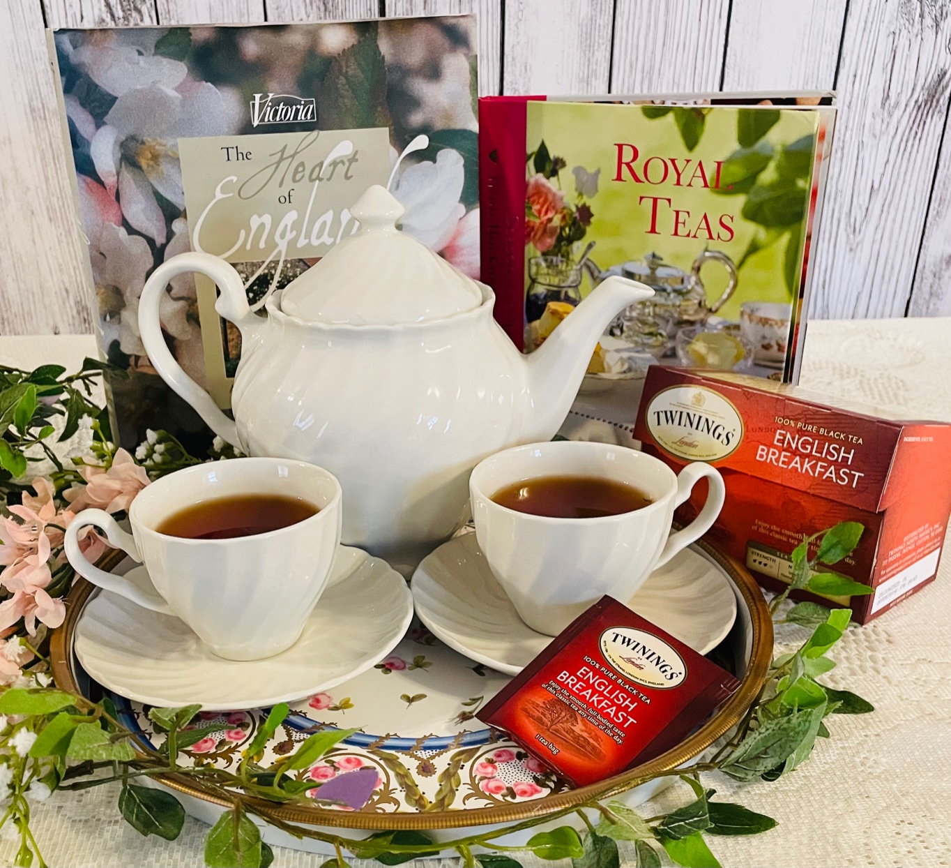 Make Time to Have Some Jolly Good Tea, British Inspired Books and TV Shows