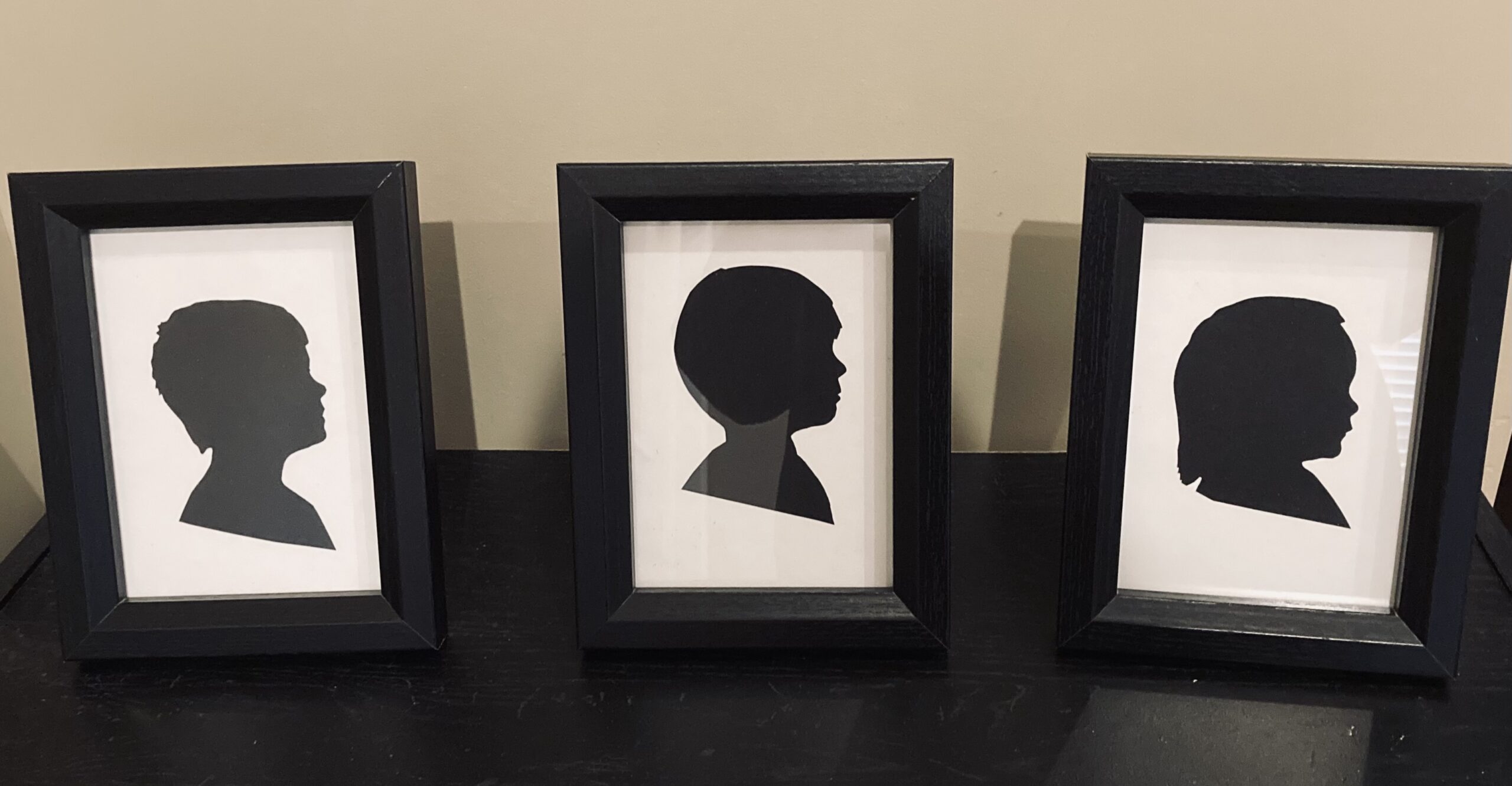 Make Silhouettes for Someone Special for Mother’s Day!