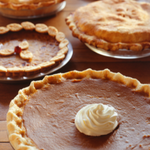 Assortment of fall pies