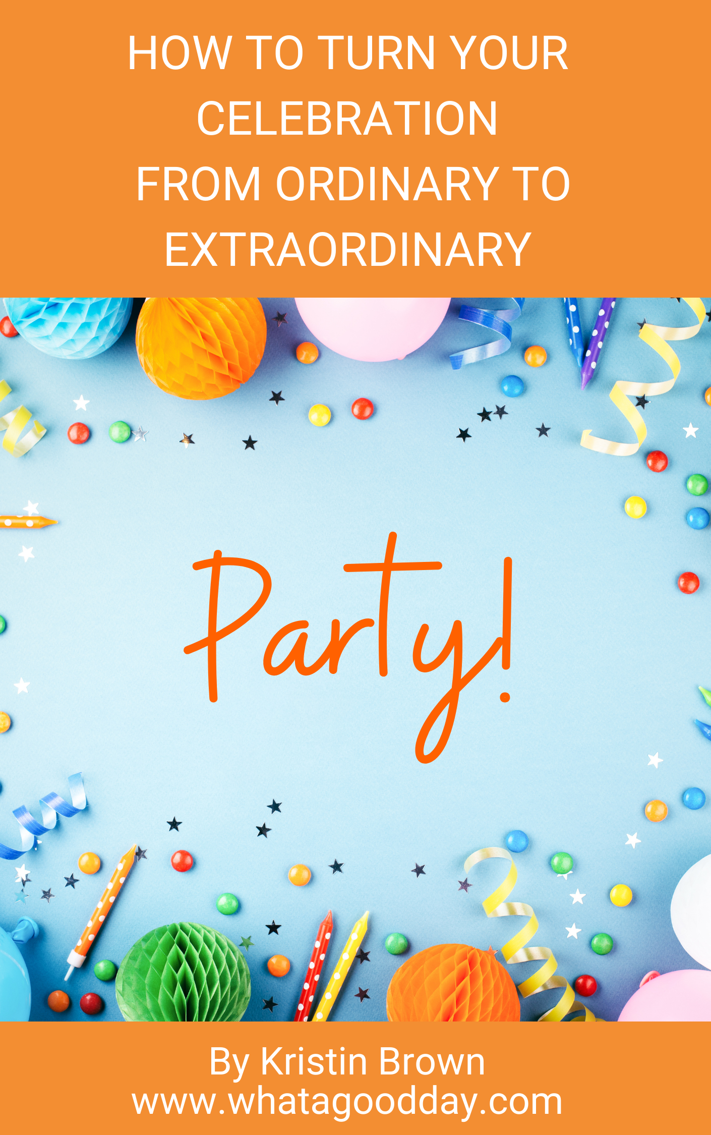 how to plan a party ebook