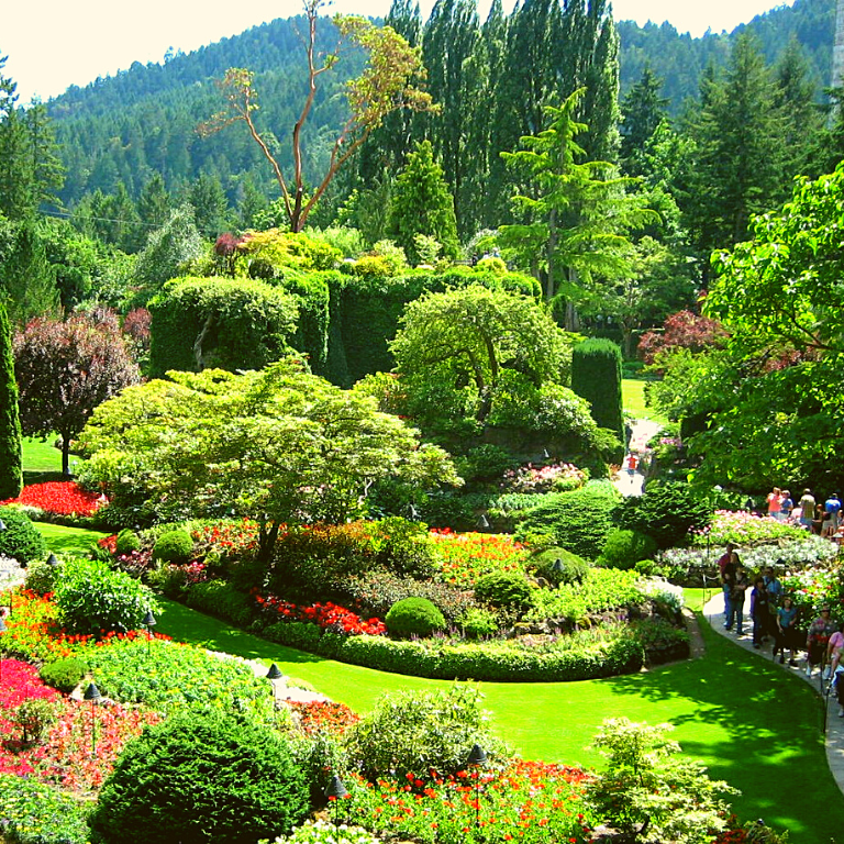 Butchart Gardens in Victoria BC