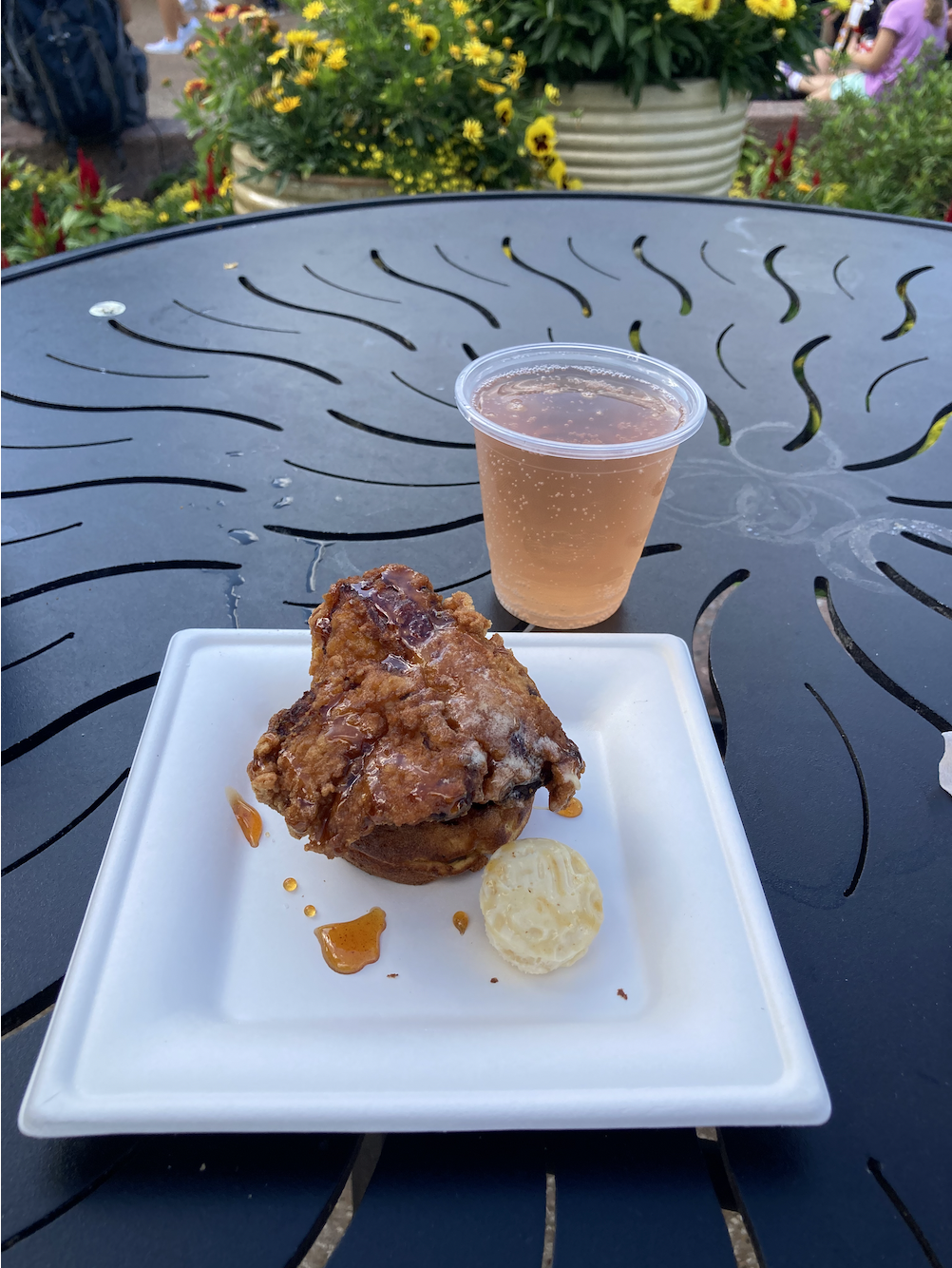 Chicken and Waffles in Garden Spot