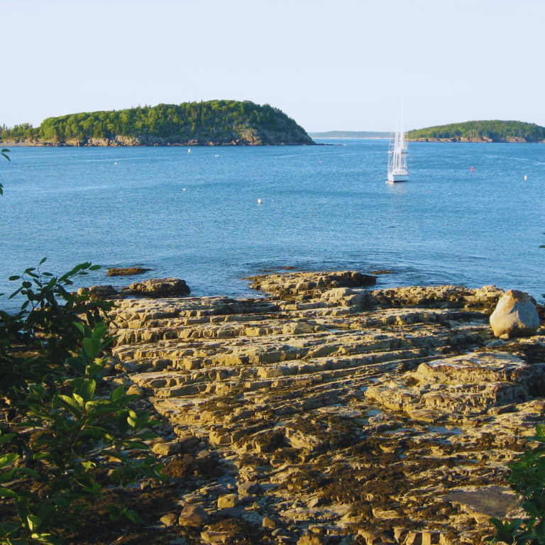 Off the coast of Bar Harbor, Maine