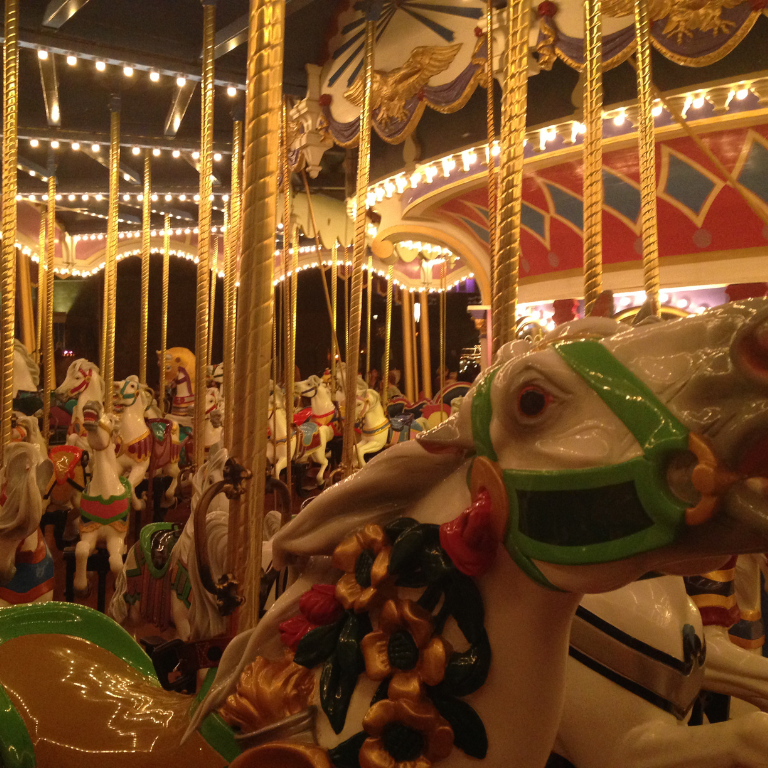 The Magic Kingdom's carousel in Walt Disney World