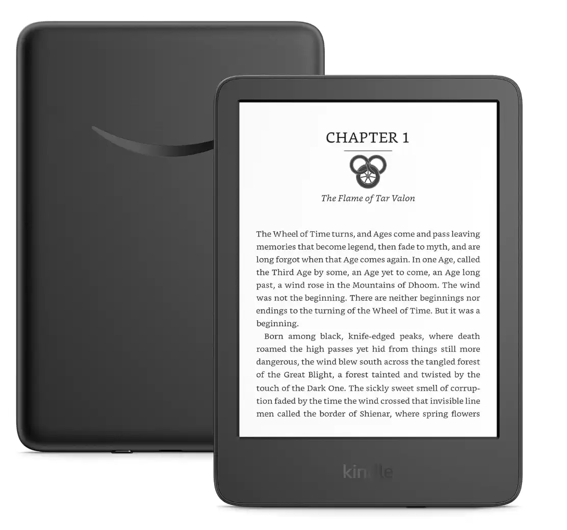 Amazon Kindle (16 GB storage – Black)