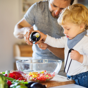 Cooking with kids